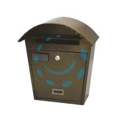CASSETTA POSTALE CON TETTO CURVO PER ESTERNO - cm.36x13x37h.