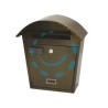 CASSETTA POSTALE CON TETTO CURVO PER ESTERNO - cm.36x13x37h.