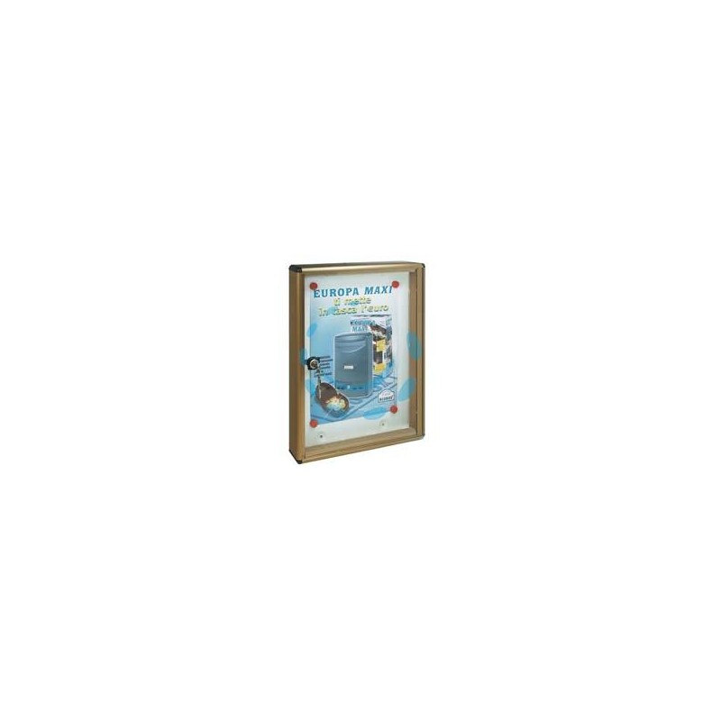 BACHECA PORTA AVVISI PER INTERNI CM.30X5X40H. - cm.30x5x40h.