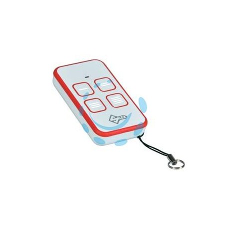RADIOCOMANDO CANCELLO AIR4 Q BIANCO/ROSSO 