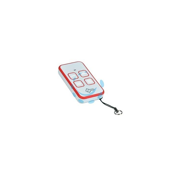 RADIOCOMANDO CANCELLO AIR4 Q BIANCO/ROSSO 