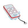 RADIOCOMANDO CANCELLO AIR4 Q BIANCO/ROSSO 