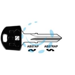 CHIAVI PER CILINDRI ABUS 7 SPINE PICCOLE - AB57RAP SX