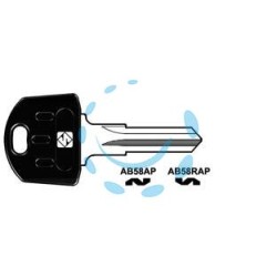 CHIAVI PER CILINDRI ABUS 5 SPINE PICCOLE - AB58RAP SX