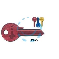 CHIAVI PER CILINDRI CORBIN 5 SPINE GRANDI CB5U - CB5U DX ultralite rosse