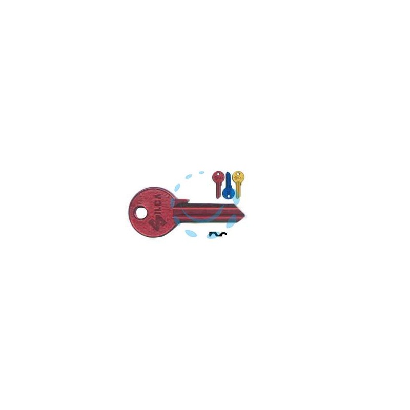 CHIAVI PER CILINDRI CORBIN 5 SPINE GRANDI CB5U - CB5U DX ultralite rosse