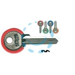 CHIAVI PER CILINDRI CORBIN 5 SPINE GRANDI CB6DZ - CB6DZ DX swing 4 colori assortiti