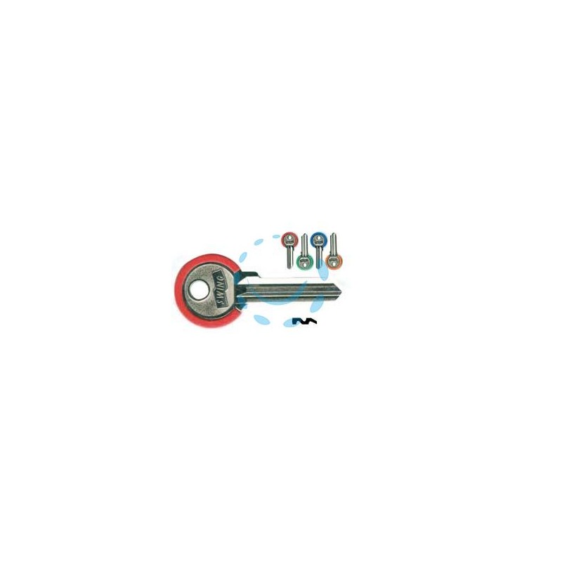 CHIAVI PER CILINDRI CORBIN 5 SPINE GRANDI CB6DZ - CB6DZ DX swing 4 colori assortiti