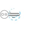 CHIAVI PER CILINDRI CISA 5 SPINE PICCOLE CS7 IN ACC. NICH. - CS7 DX
