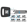 CHIAVI PER CILINDRI CISA 6+7 SPINE PROFILO PIATTO - CS156AP