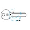 CHIAVI PER CILINDRI CISA 6 SPINE GRANDI CS501 - CS501 SX