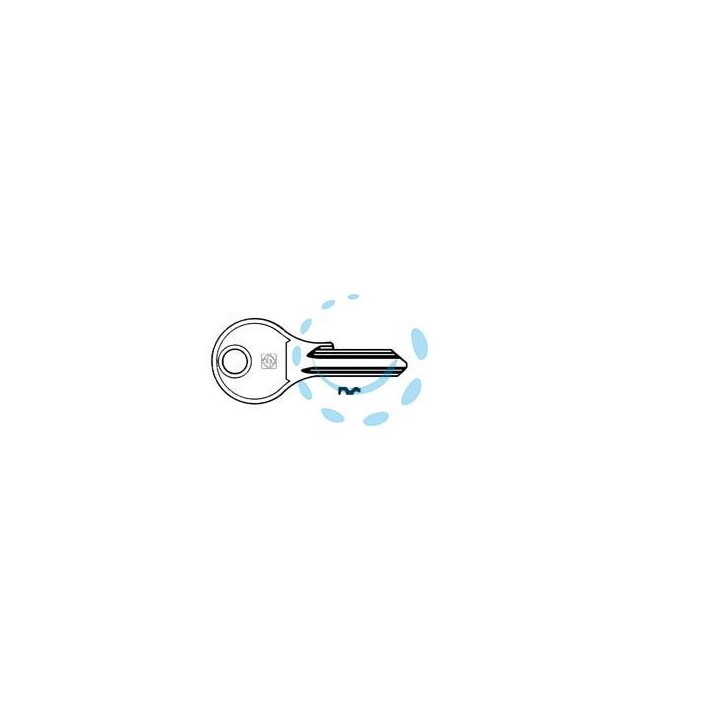 CHIAVI PER CILINDRI DOM 5 SPINE PICCOLE DM8 - DM8 DX