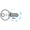 CHIAVI PER CILINDRI DOM 5 SPINE PICCOLE DM28 - DM28 DX