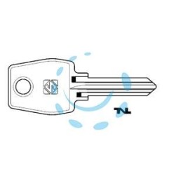 CHIAVI PER CILINDRI EURO LOCKS 10 SPINE PICCOLE EU1R - EU1R SX