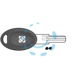 CHIAVI PUNZONATE PER CILINDRI EURO LOCKS 5 SPINE EU21P - EU21P