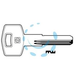 CHIAVI PUNZONATE PER CILINDRI FIAM 6 SPINE FI4R - FI4R