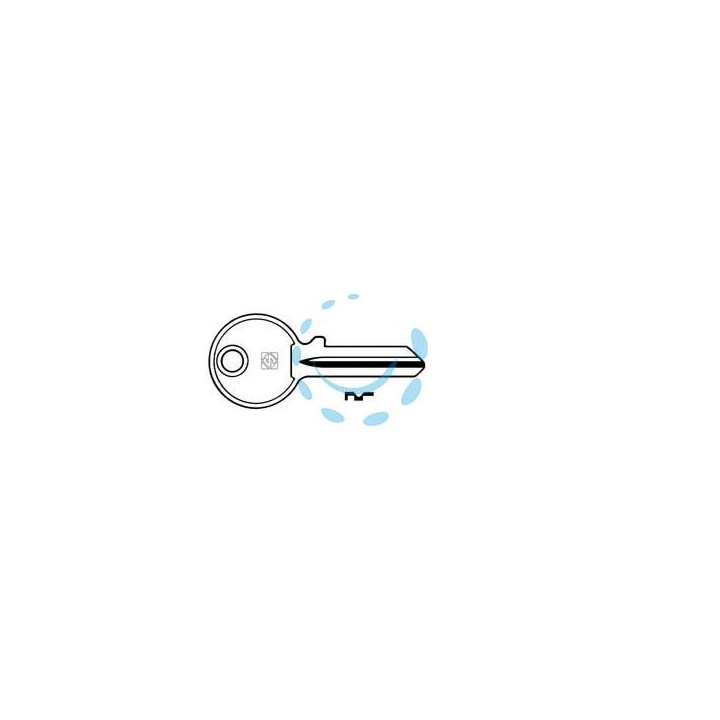 CHIAVI PER CILINDRI GLOBE 5 SPINE PICCOLE GL4R - GL4R DX