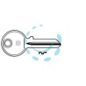 CHIAVI PER CILINDRI GLOBE 5 SPINE PICCOLE GL4R - GL4R DX