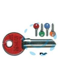 CHIAVI PER CILINDRI ISEO 5 SPINE PICCOLE IE3SL - IE3SL DX slim fluo colori assortiti