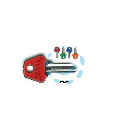 CHIAVI PER CILINDRI MERONI 4 SPINE PICCOLE MER1SL - MER1SL DX slim fluo colori assotiti