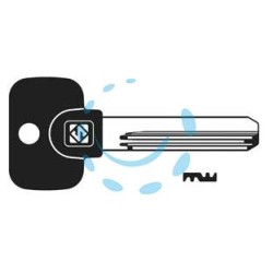 CHIAVI PUNZONATE PER CILINDRI MUL-T-LOCK 10 SPINE MTK4RP - MTK4RP