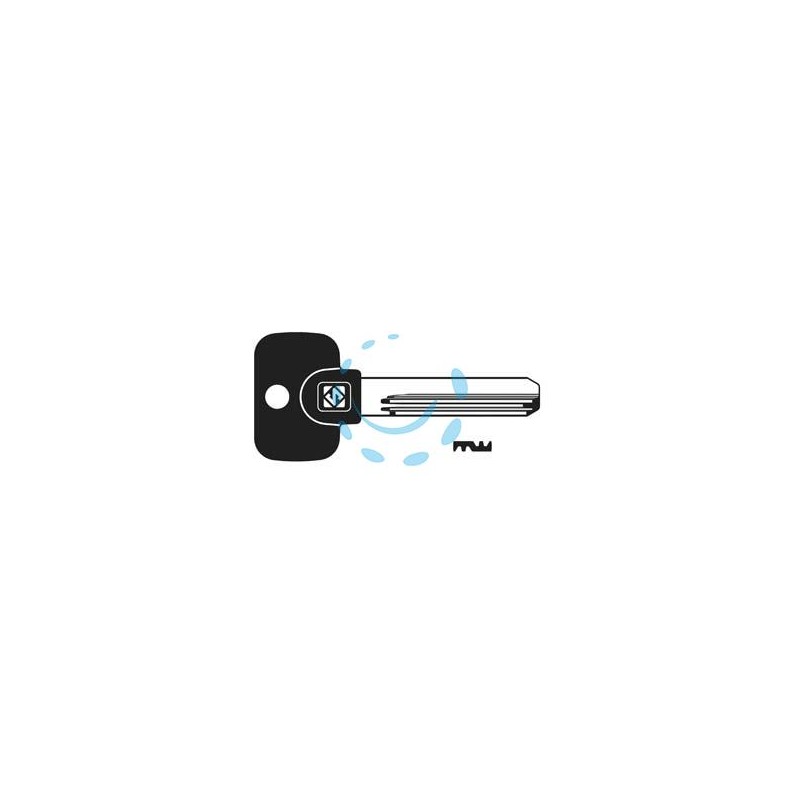 CHIAVI PUNZONATE PER CILINDRI MUL-T-LOCK 10 SPINE MTK4RP - MTK4RP