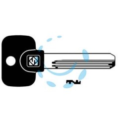 CHIAVI PUNZONATE PER CILINDRI MUL-T-LOCK 10 SPINE MTK8RP - MTK8RP 