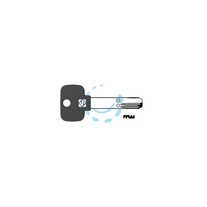 CHIAVI PUNZONATE PER CILINDRI MUL-T-LOCK MTK18RP - MTK18RP