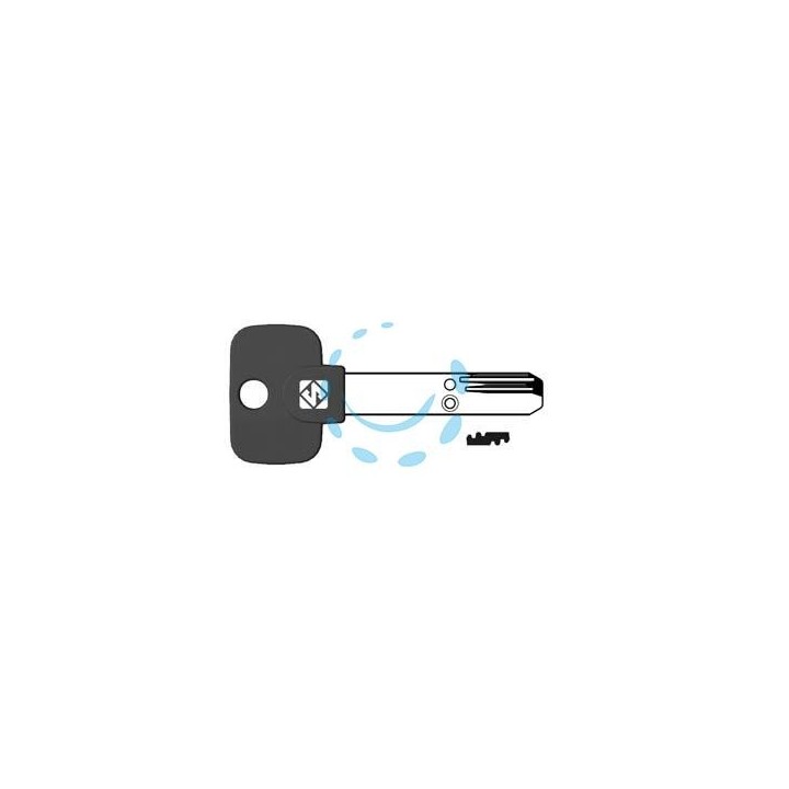 CHIAVI PUNZONATE PER CILINDRI MUL-T-LOCK MTK19P - MTK19P
