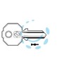 CHIAVI PER CILINDRI PREFER 3 SPINE GRANDI PF5 - PF5 