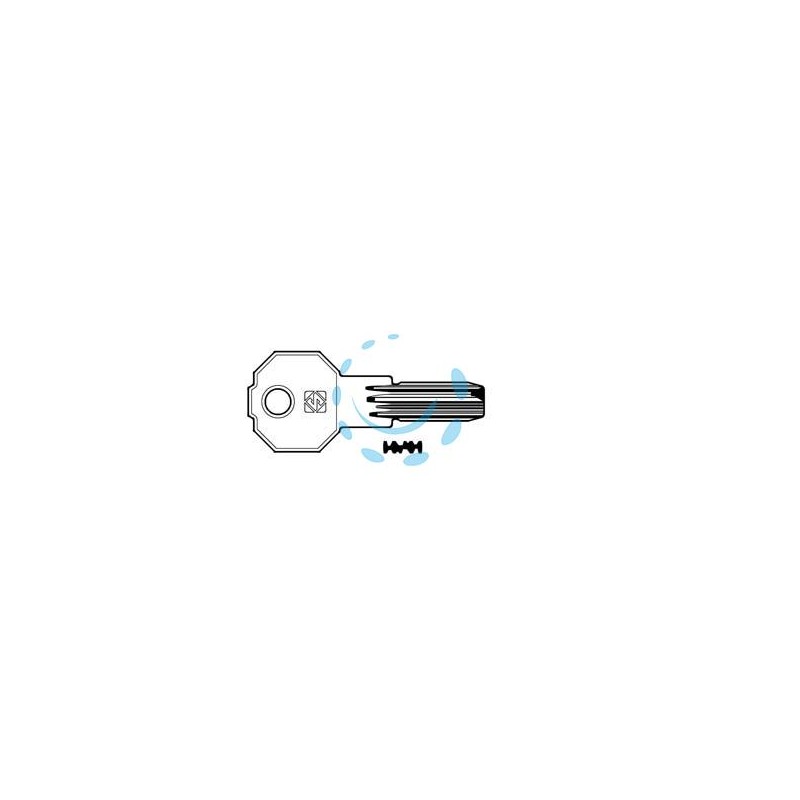 CHIAVI PUNZONATE PER CILINDRI PREFER 4+4 SPINE PF22 - PF22