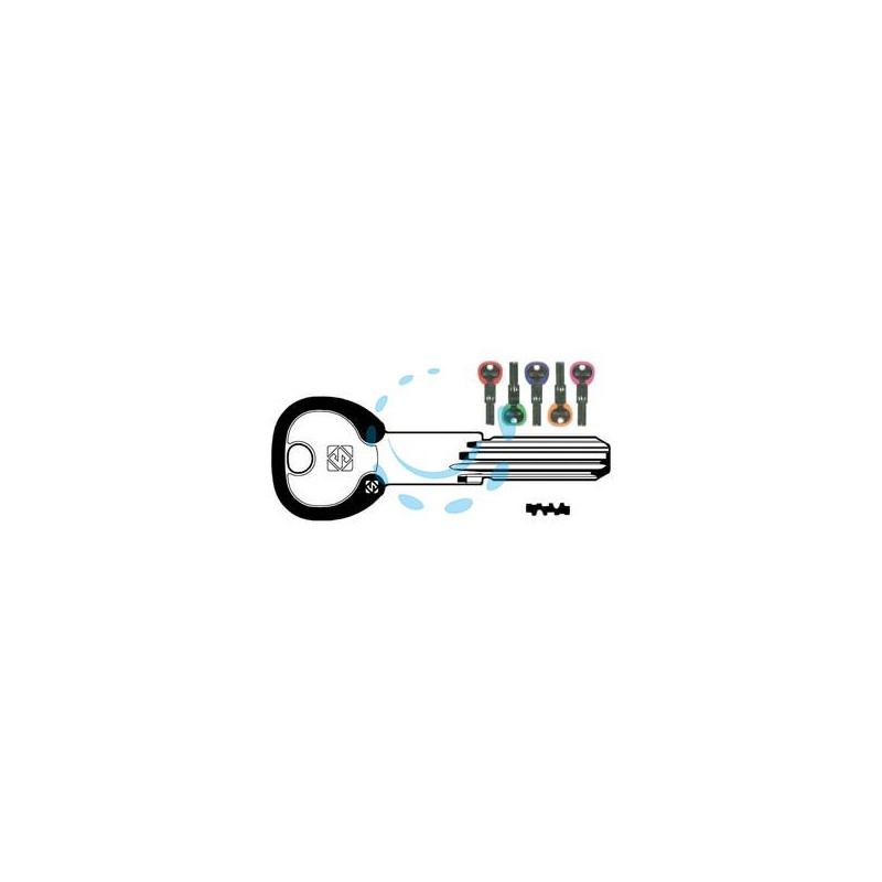 CHIAVI PER CILINDRI SECUREMME SCM3RDZ