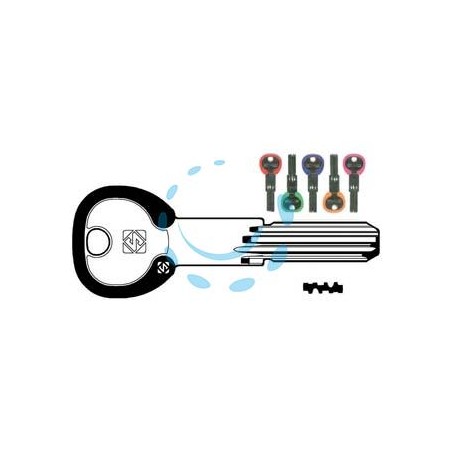 CHIAVI PER CILINDRI SECUREMME SCM3RDZ