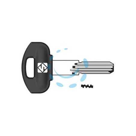 CHIAVI PUNZONATE PER CILINDRI SECUREMME 10 SPINE SCM3RP