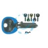 CHIAVI PER CILINDRI UNIVERSAL 4 SPINE GRANDI UL052DZ1