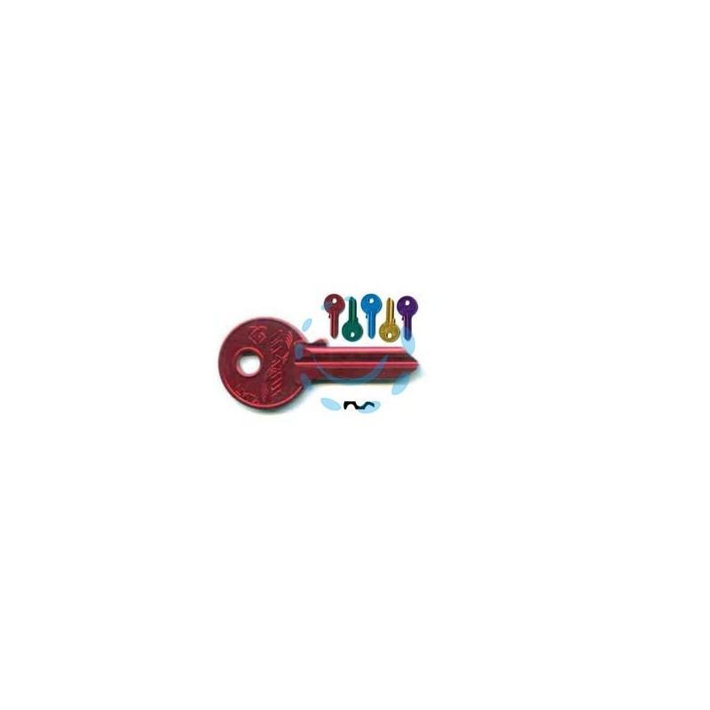 CHIAVI PER CILINDRI UNIVERSAL 4 SPINE GRANDI UL052U