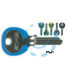 CHIAVI PER CILINDRI UNIVERSAL 5 SPINE PICCOLE UL058DZ1 - UL058DZ1 DX silky 5 nuovi colori assortiti