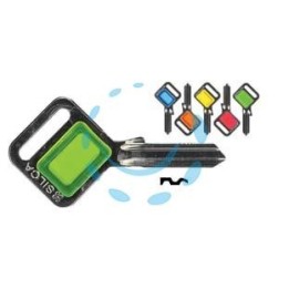 CHIAVI PER CILINDRI UNIVERSAL 5 SPINE PICCOLE UL058FZ - UL058FZ DX taggy 5 colori assortiti