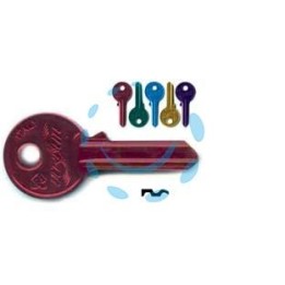 CHIAVI PER CILINDRI UNIVERSAL 5 SPINE PICCOLE UL058U - UL058U DX ultralite 5 colori assortiti