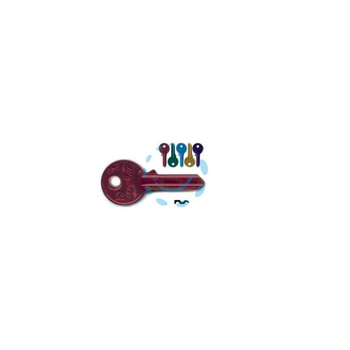 CHIAVI PER CILINDRI UNIVERSAL 5 SPINE PICCOLE UL058U - UL058U DX ultralite 5 colori assortiti