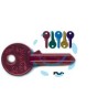 CHIAVI PER CILINDRI UNIVERSAL 5 SPINE PICCOLE UL058U
