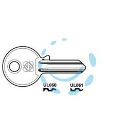 CHIAVI PER CILINDRI UNIVERSAL 4 SPINE PICCOLE IN ACC. NICH. - UL060 DX