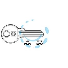 CHIAVI PER CILINDRI VIRO 5 SPINE PICCOLE - VI7R SX