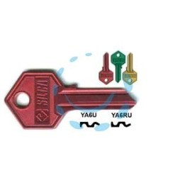 CHIAVI PER CILINDRI YALE 4 SPINE GRANDI - YA6RU SX ultralite gialle