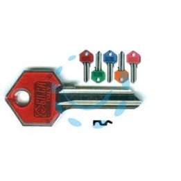 CHIAVI PER CILINDRI YALE 5 SPINE GRANDI YA226SL - YA226SL DX slim fluo colori assortiti