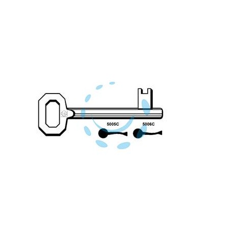 CHIAVI PATENT PASSEPARTOUT CORNI - 5005C