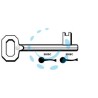 CHIAVI PATENT PASSEPARTOUT CORNI - 5006C