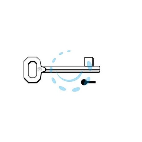 CHIAVI PATENT PASSEPARTOUT BONAITI, ETNA, MAVE, MP, OASA, PERINO 5010 - 5010