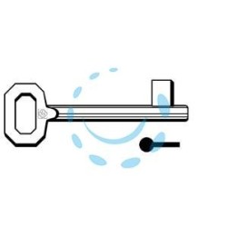 CHIAVI PATENT PASSEPARTOUT AGB, MP, PERINO, SMET 5011 - 5011