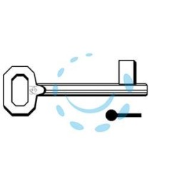 CHIAVI PATENT PASSEPARTOUT BONAITI, ISEO, MP 5012 - 5012